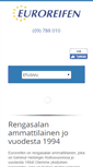Mobile Screenshot of euroreifen.fi